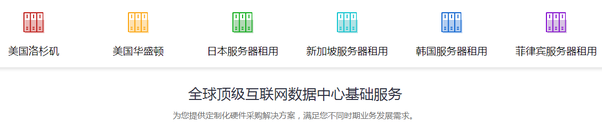 國外服務器租用，租用海外服務器？